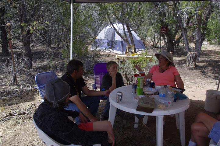 Camp talk, Saturday afternoon